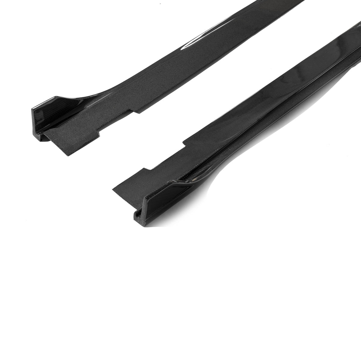 KIA STINGER CARBON FIBER SIDE SKIRTS V2