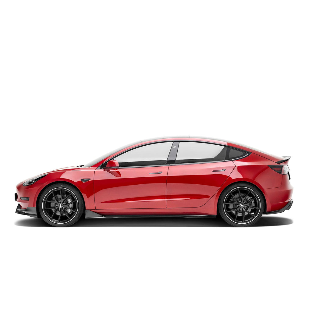 TESLA MODEL 3 PREPREG SIDE SKIRTS V1