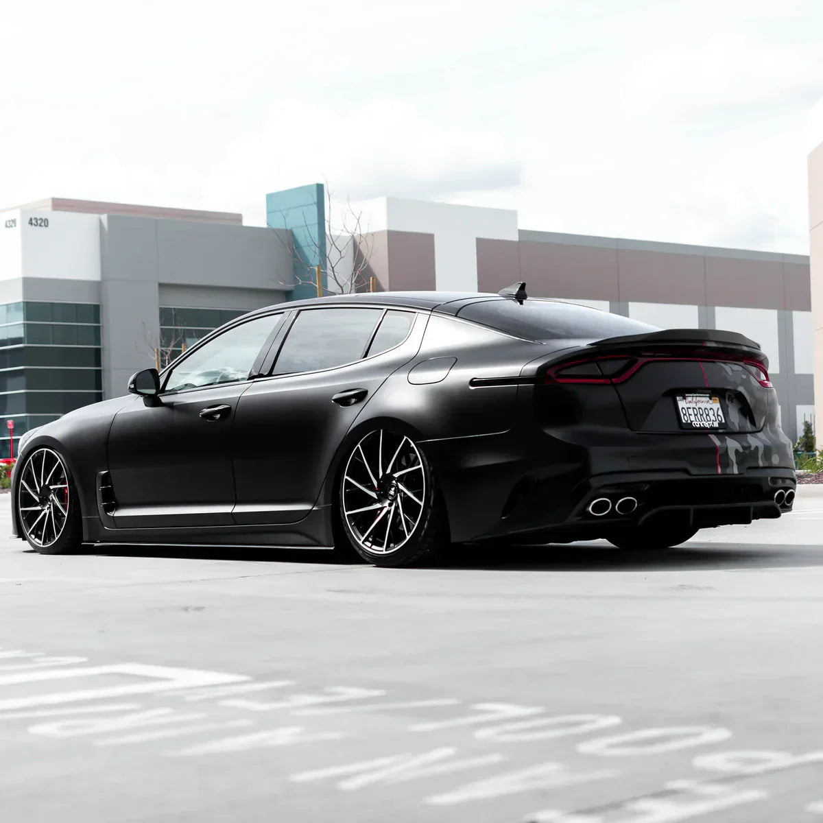 KIA STINGER CARBON FIBER SPOILER V2