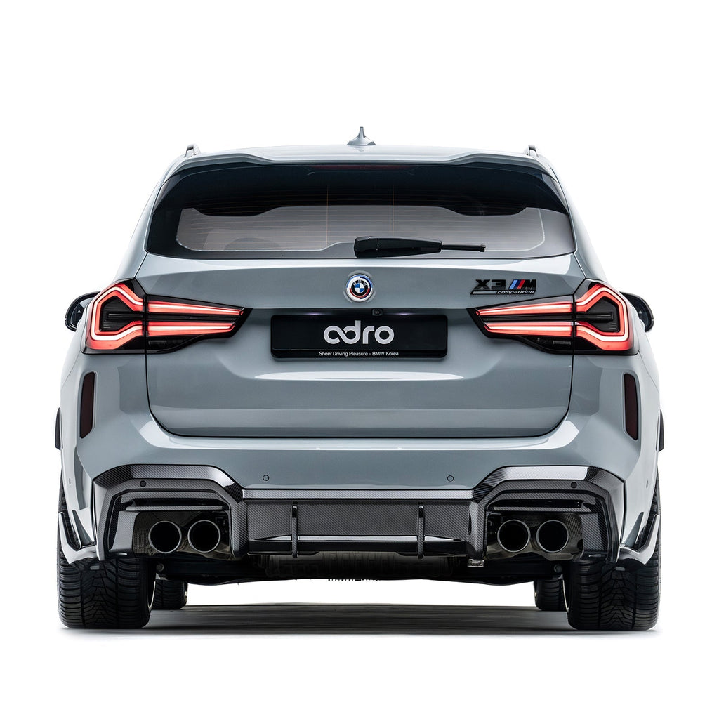 BMW F97 X3M PREPREG REAR DIFFUSER