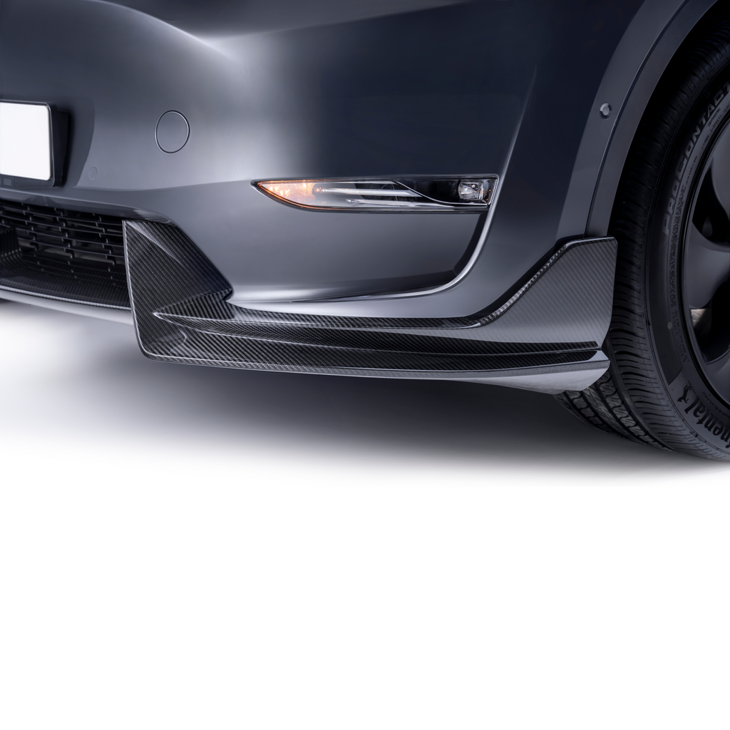 TESLA MODEL Y PREPREG FRONT LIP V1