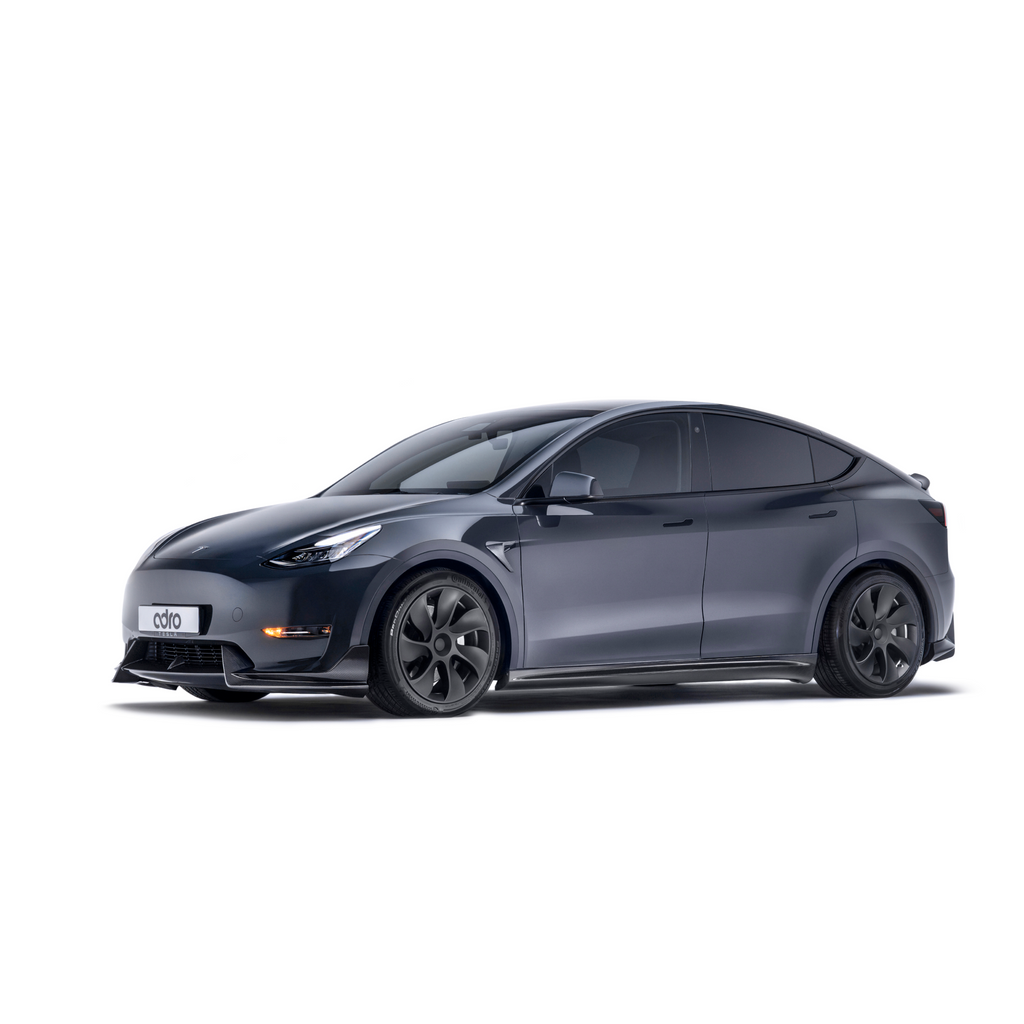 TESLA MODEL Y CARBON FIBER SIDE CAMERA COVERS