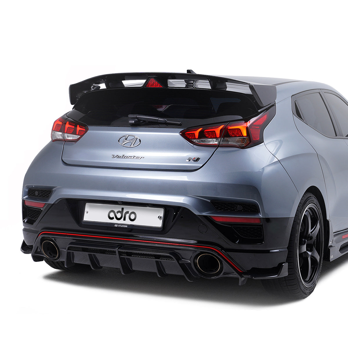 HYUNDAI VELOSTER N CARBON FIBER REAR DIFFUSER