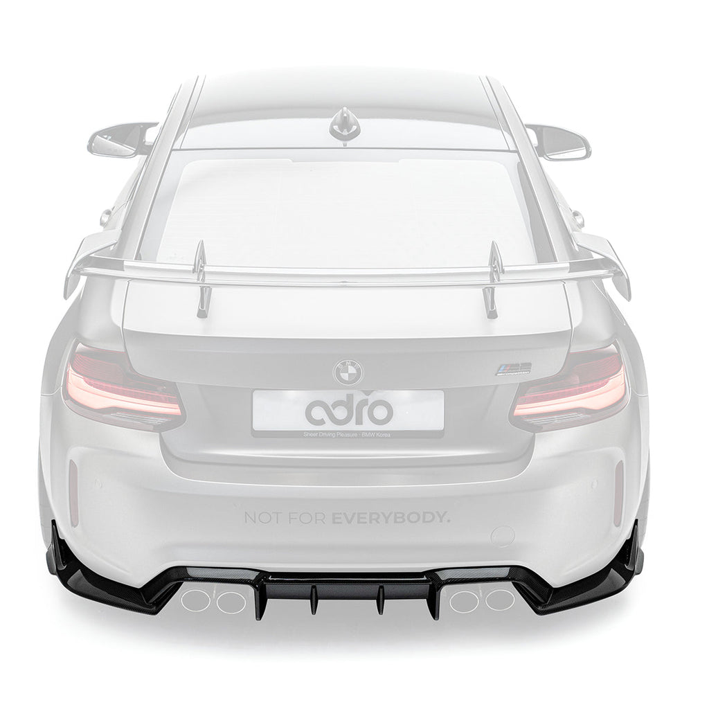 BMW F87 M2 CARBON FIBER REAR DIFFUSER