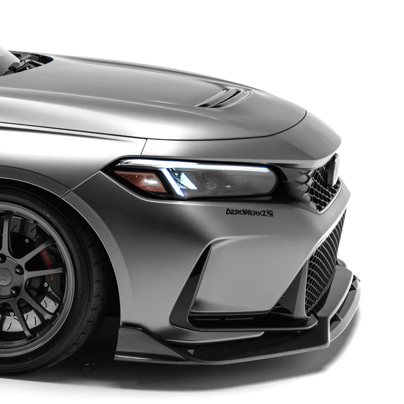 HONDA FL5 CIVIC TYPE-R CARBON FIBER FRONT LIP