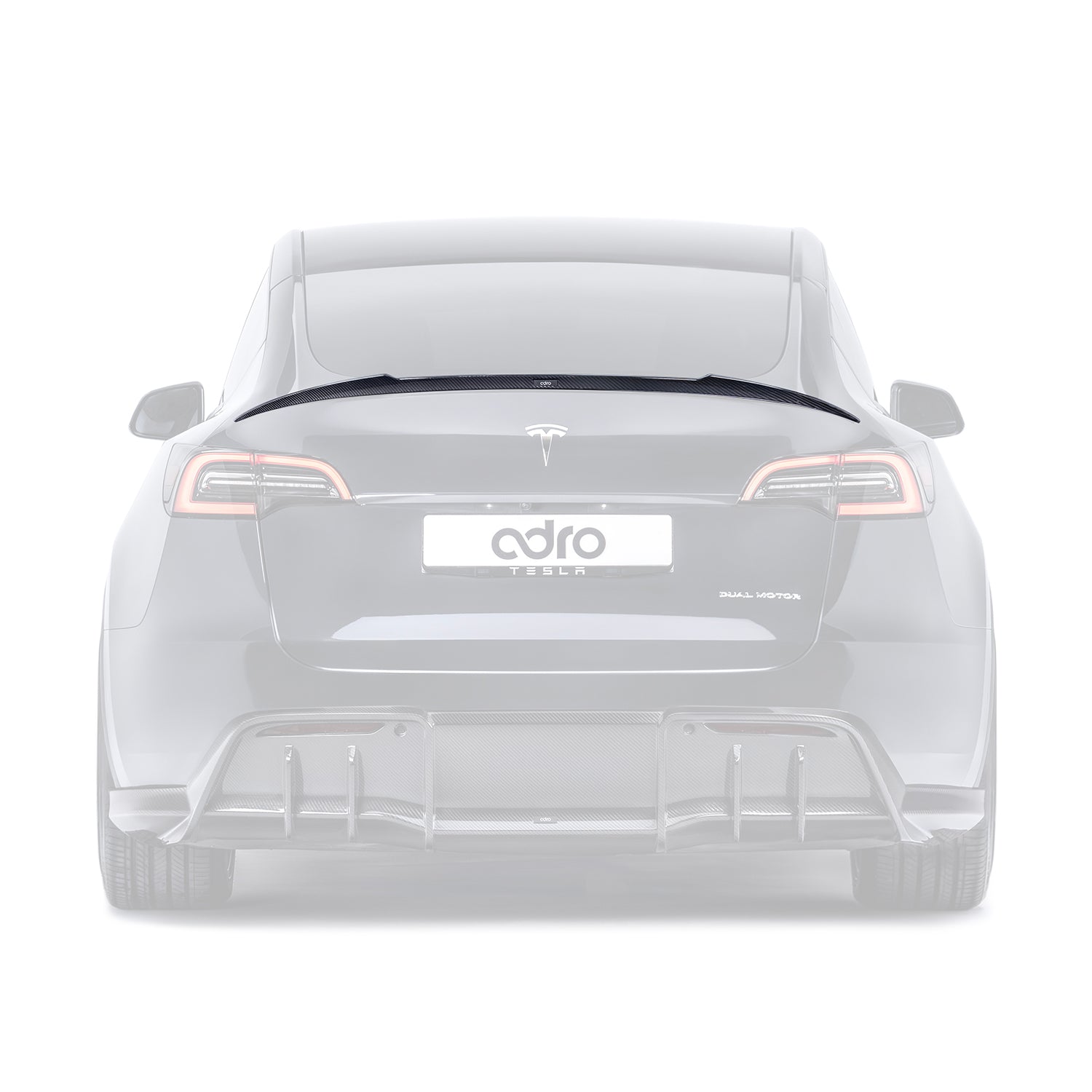 TESLA MODEL Y PREPREG SPOILER V1