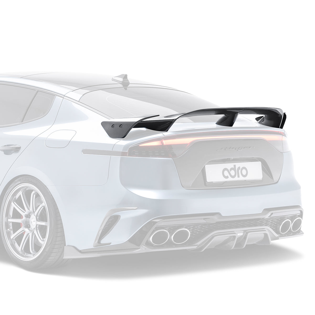 KIA STINGER CARBON FIBER SPOILER V3
