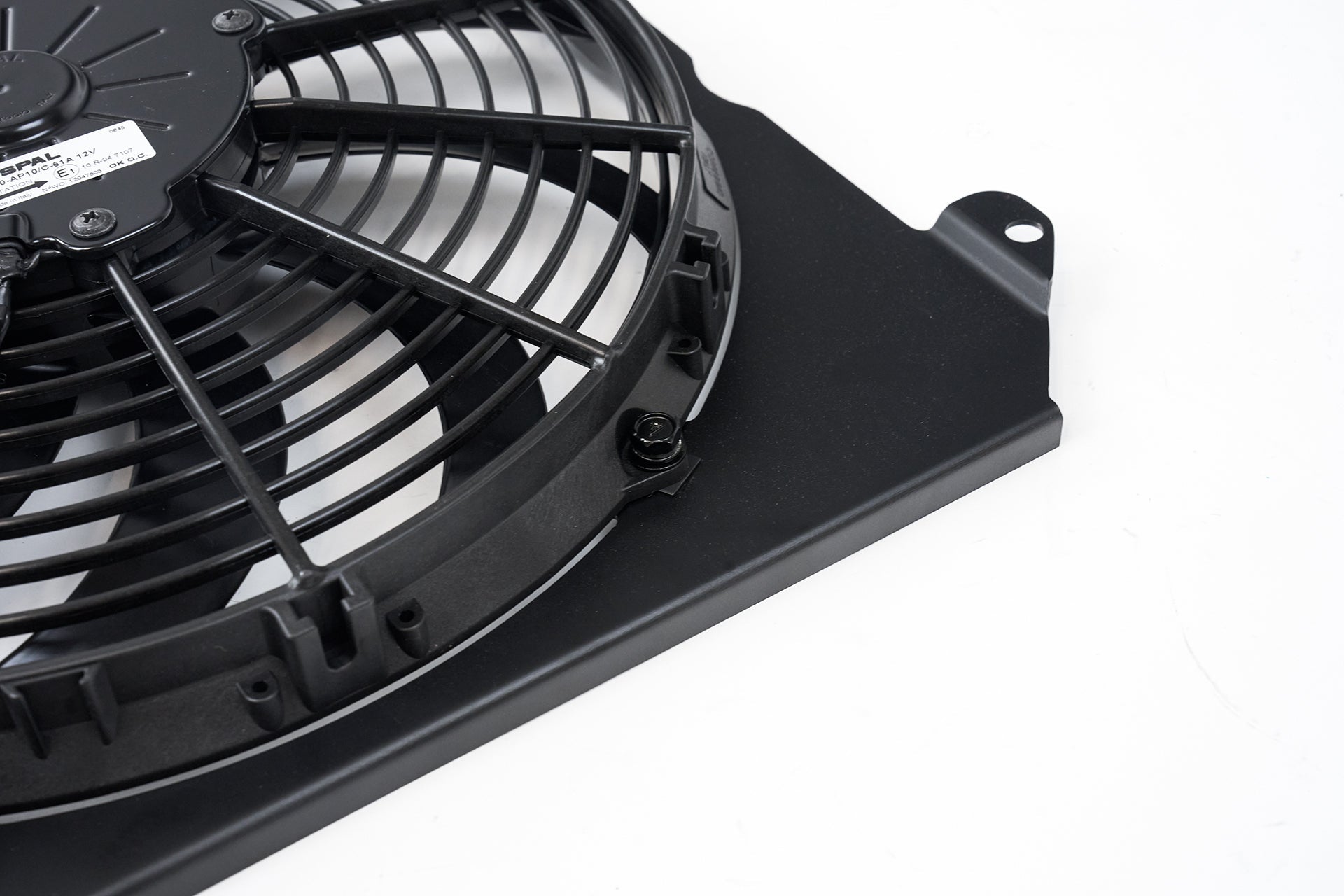 CSF #2858FB 92-00 Civic All-Aluminum Fan Shroud w/ 12-inch SPAL Fan - Black