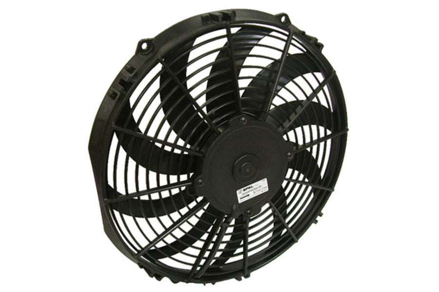 CSF #2858FB 92-00 Civic All-Aluminum Fan Shroud w/ 12-inch SPAL Fan - Black