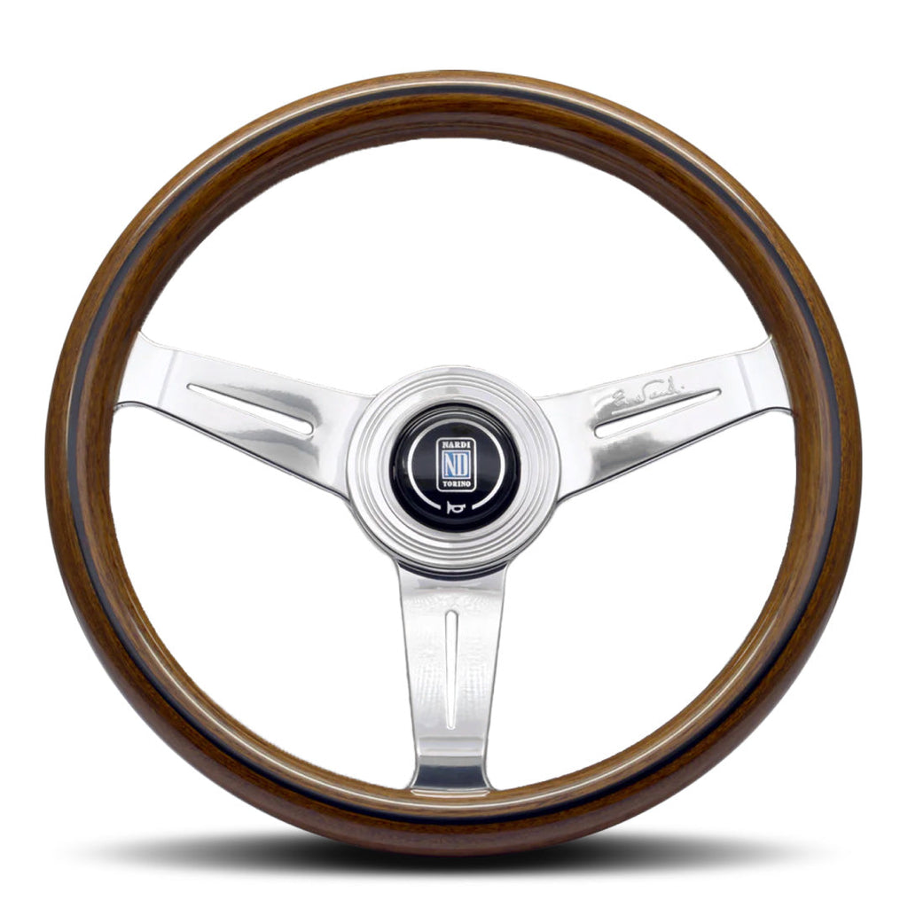 Nardi ND Classic Steering Wheel - Wood Polished Spokes 330mm