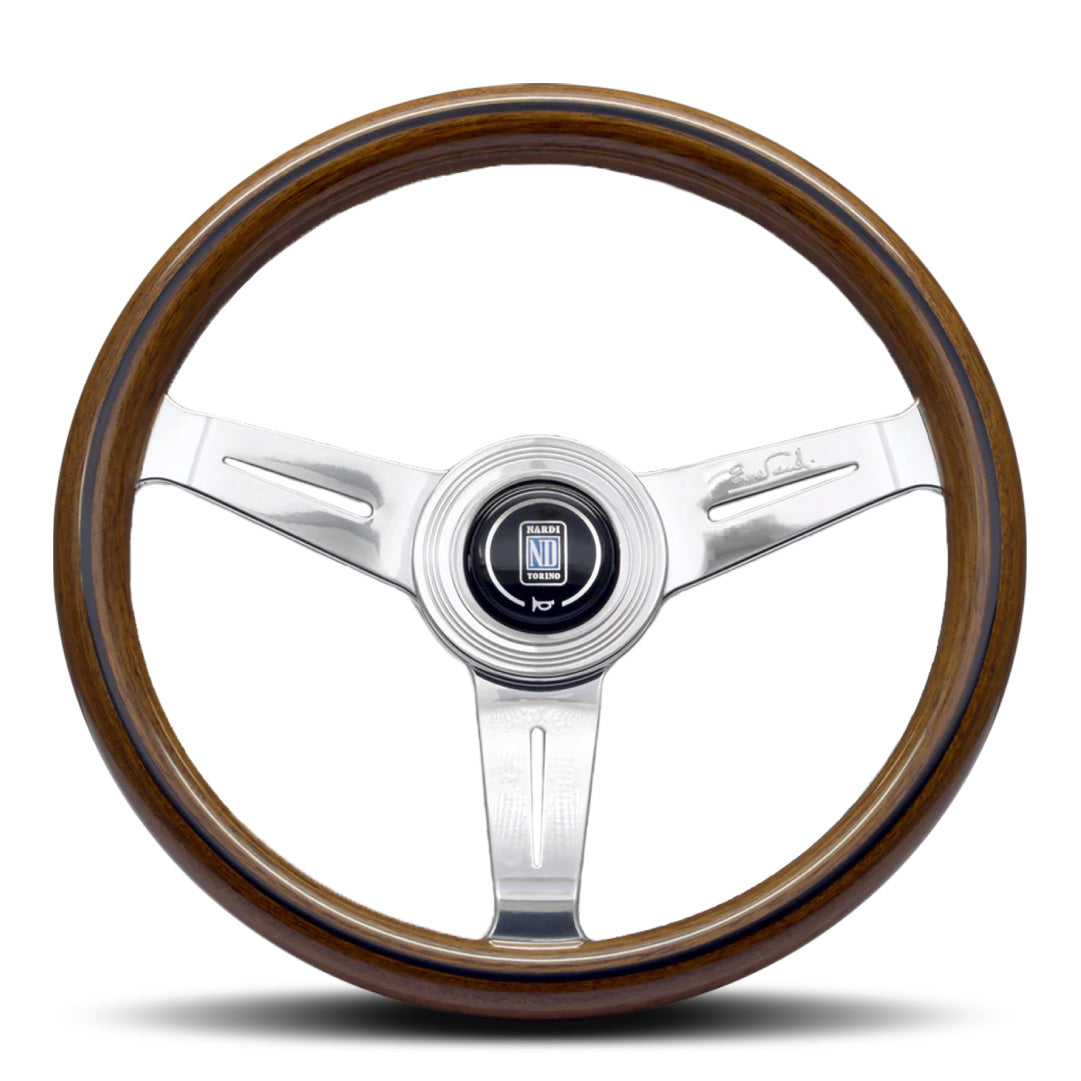 Nardi ND Classic Steering Wheel - Wood Polished Spokes 330mm