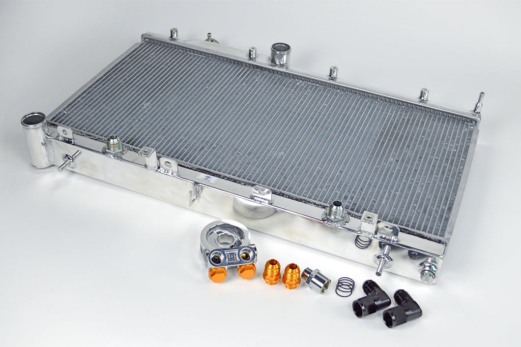 CSF #7042O 08-14 Subaru WRX & STI w/ built-in Oil Cooler All-Aluminum Radiator