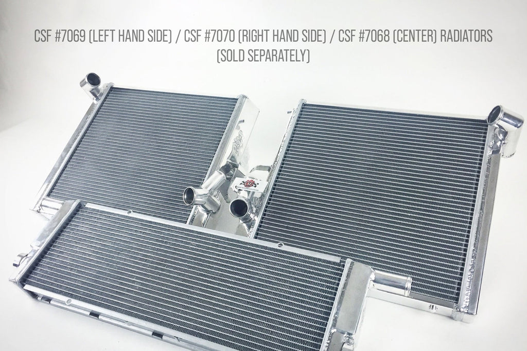 CSF #7068 Porsche 991 Turbo / GT3/RS/CUP / 981 Spyder / GT4 (Center) All-Aluminum Radiator