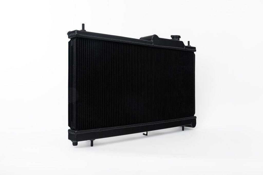 CSF #7095B 08-14 Subaru WRX / STI / 15-21 Subaru WRX 2-Row 42mm Race-Spec Radiator - Black