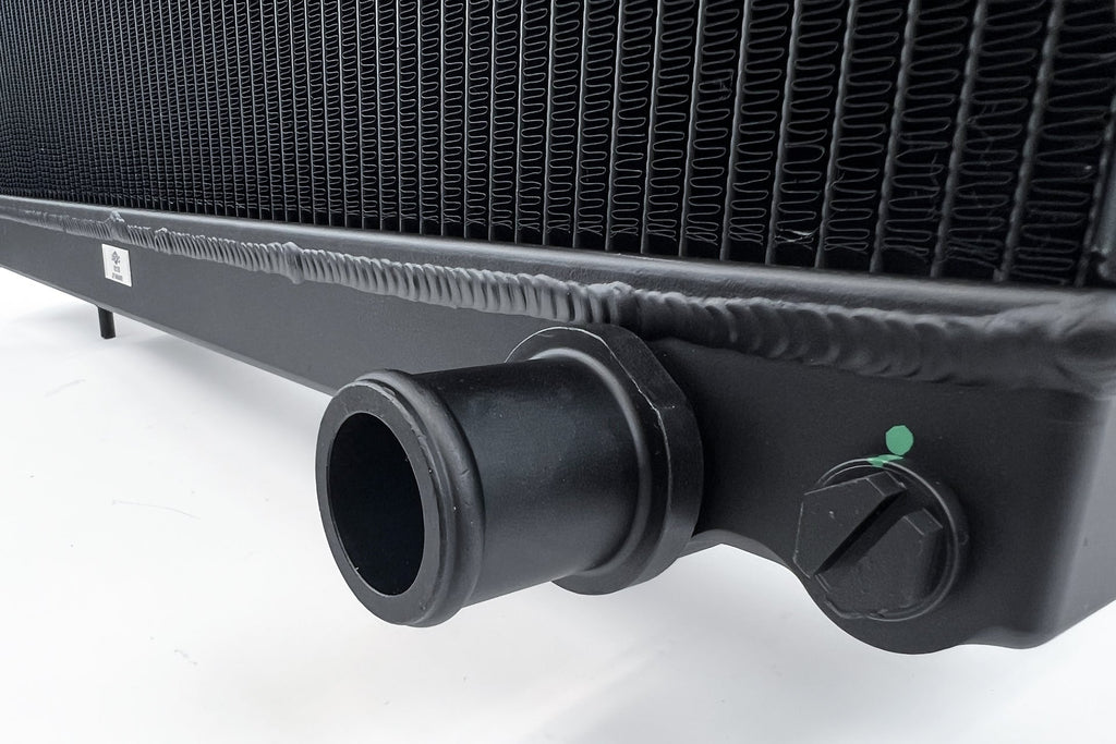 CSF #7217B R32 Skyline GT-R/GTS Full Billet Aluminum High-Performance Radiator - Black