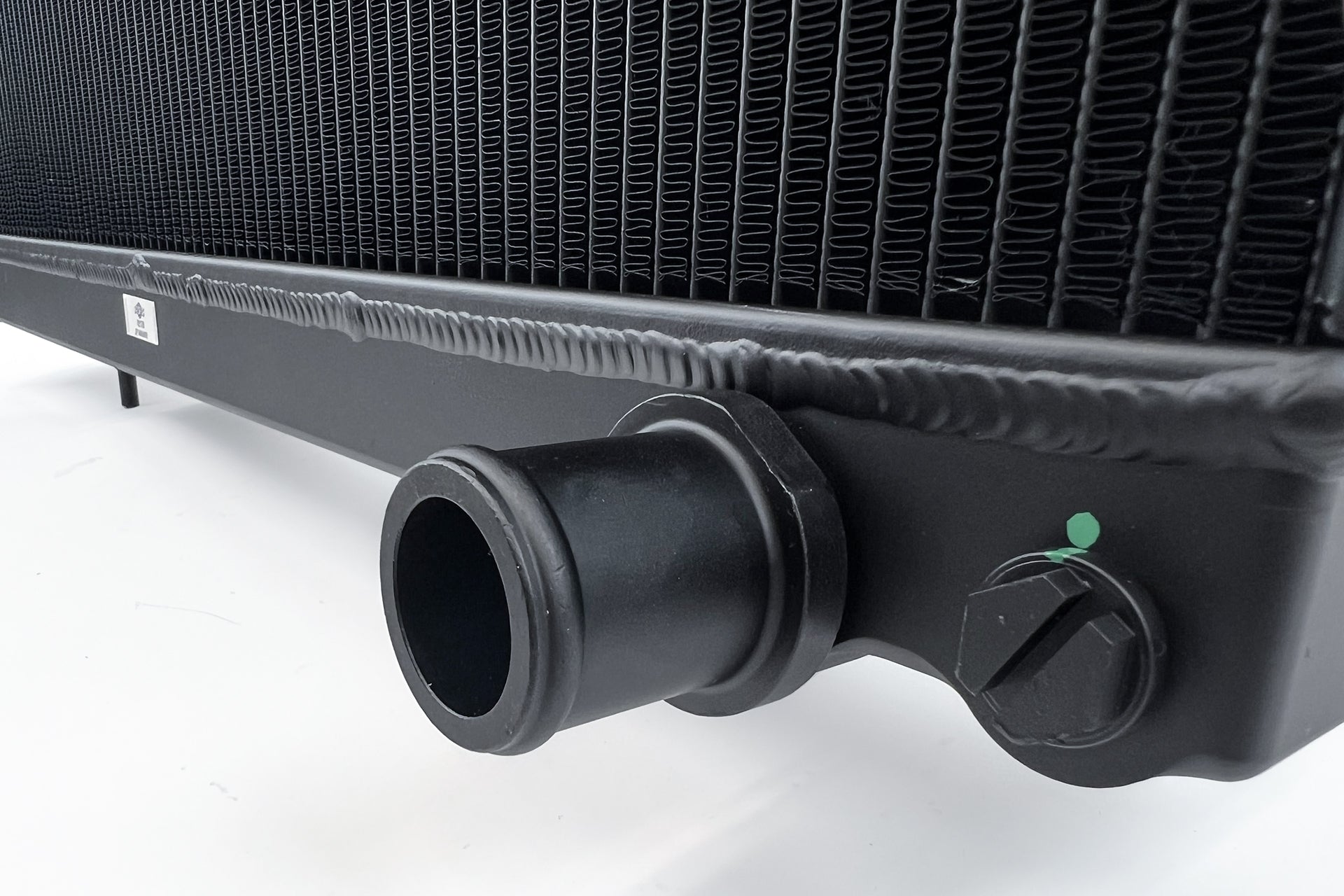 CSF #7217B R32 Skyline GT-R/GTS Full Billet Aluminum High-Performance Radiator - Black