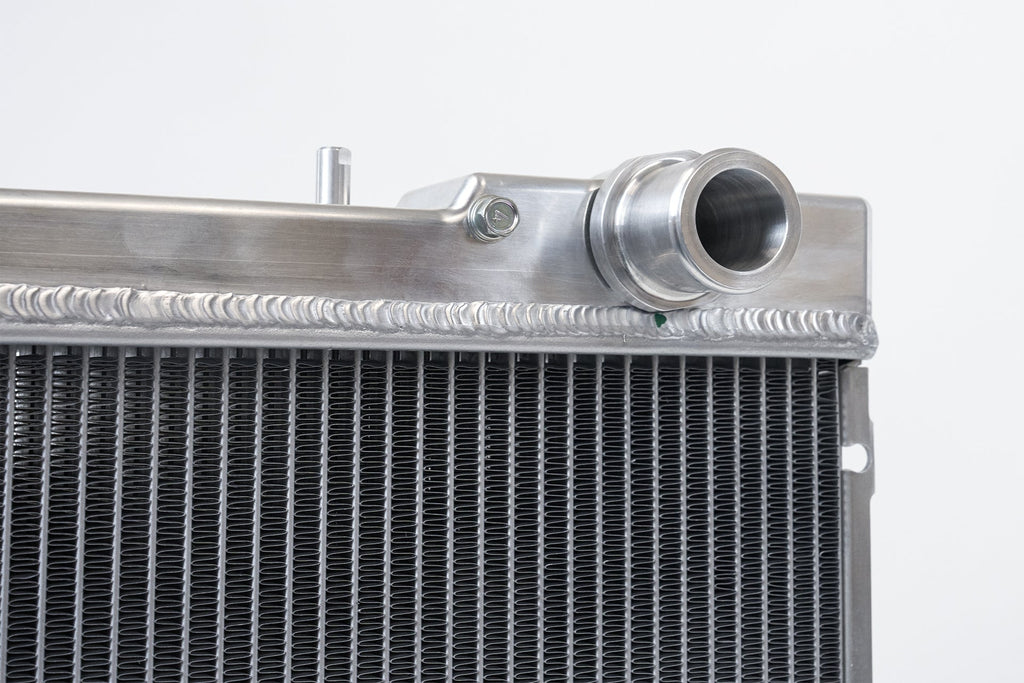 CSF #7217 R32 Skyline GT-R/GTS Full Billet Aluminum High-Performance Radiator - Raw Billet