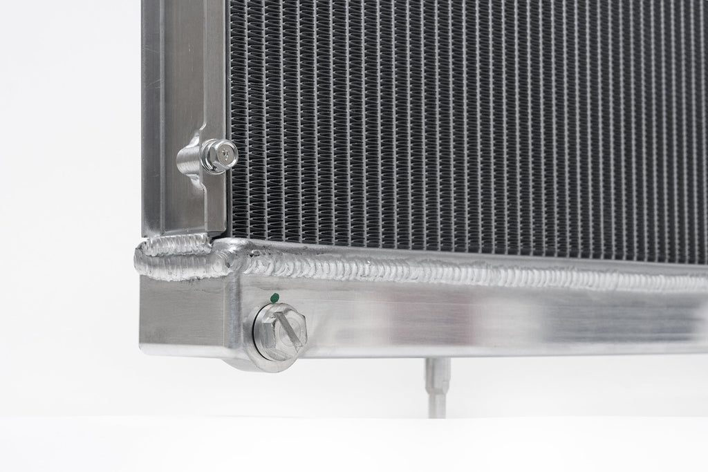 CSF #7217 R32 Skyline GT-R/GTS Full Billet Aluminum High-Performance Radiator - Raw Billet