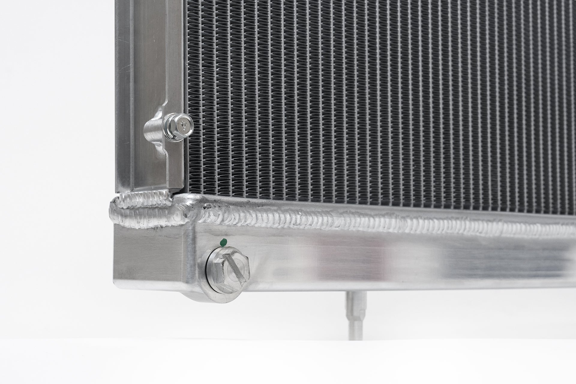 CSF #7217 R32 Skyline GT-R/GTS Full Billet Aluminum High-Performance Radiator - Raw Billet