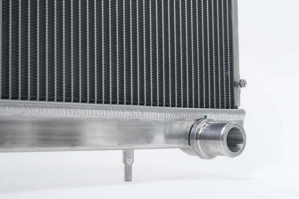 CSF #7217 R32 Skyline GT-R/GTS Full Billet Aluminum High-Performance Radiator - Raw Billet