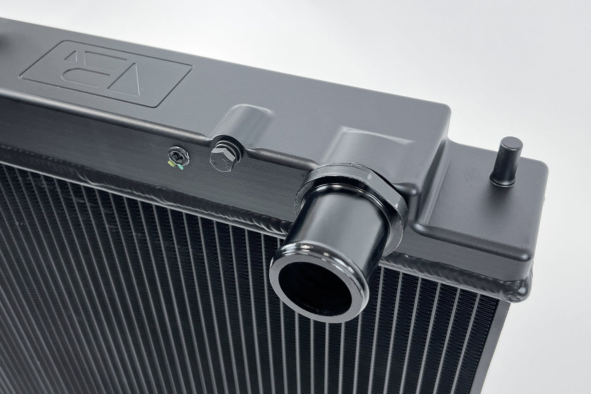 CSF #7219B R33 Skyline GT-R/GTS & R34 GT-T Full Billet Aluminum Radiator - Black