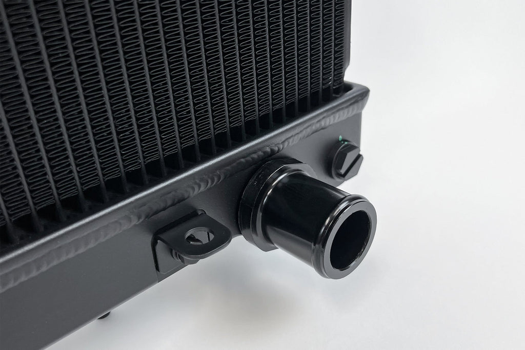 CSF #7219B R33 Skyline GT-R/GTS & R34 GT-T Full Billet Aluminum Radiator - Black