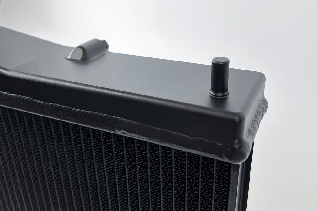 CSF #7219B R33 Skyline GT-R/GTS & R34 GT-T Full Billet Aluminum Radiator - Black