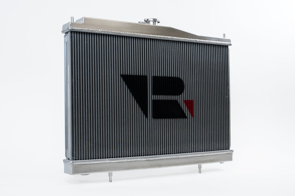 CSF #7219 R33 Skyline GT-R/GTS & R34 GT-T Full Billet Aluminum Radiator - Raw Billet