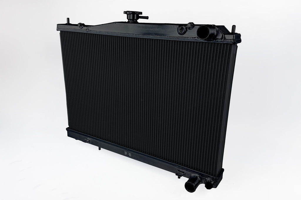 CSF #7230B R33 Skyline GT-R/GTS & R34 GT-T High-Performance All-Aluminum Radiator - Black
