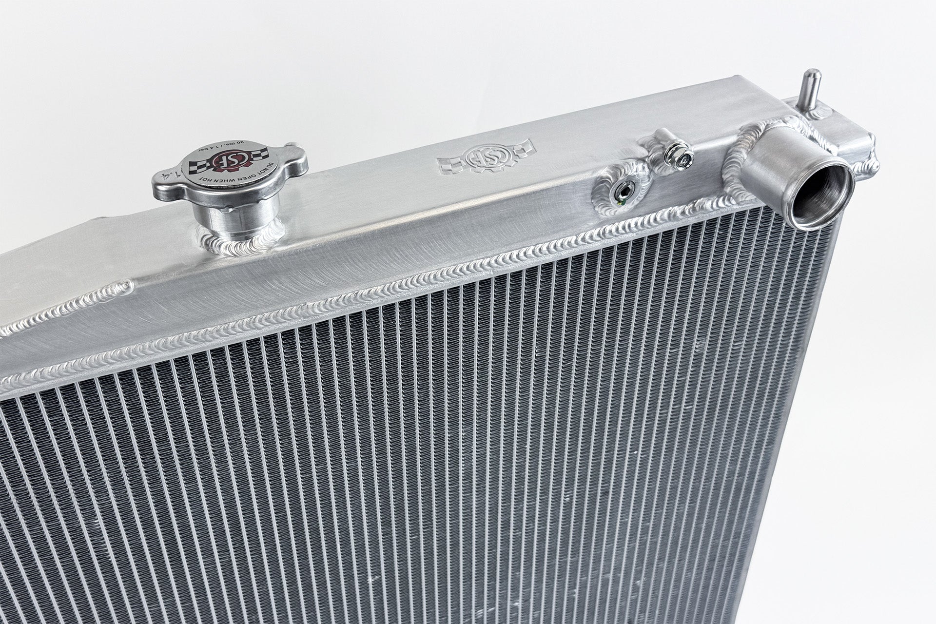 CSF #7230B R33 Skyline GT-R/GTS & R34 GT-T High-Performance All-Aluminum Radiator - Black