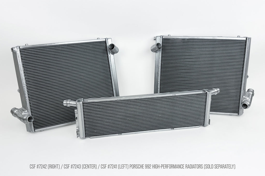CSF #7241 Porsche 992 911 High-Performance All-Aluminum Radiator (Left)