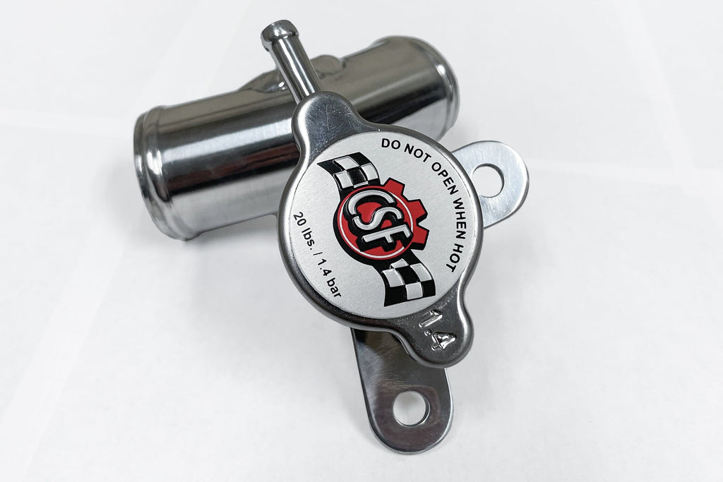 CSF #8044 FR-S/BRZ/86/GR86 All-Aluminum Filler Neck w/1.4 bar High Pressure Radiator Cap