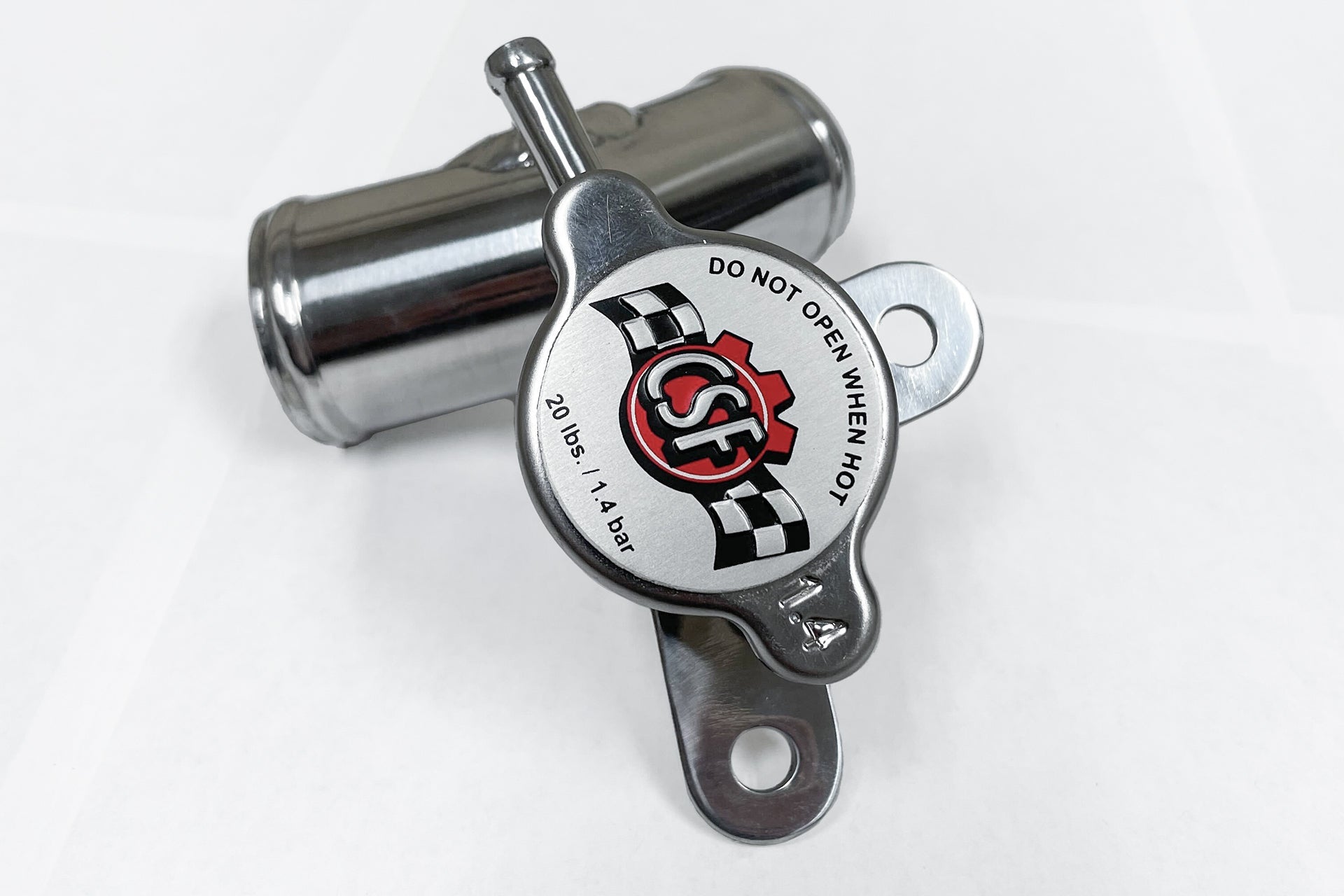 CSF #8044 FR-S/BRZ/86/GR86 All-Aluminum Filler Neck w/1.4 bar High Pressure Radiator Cap