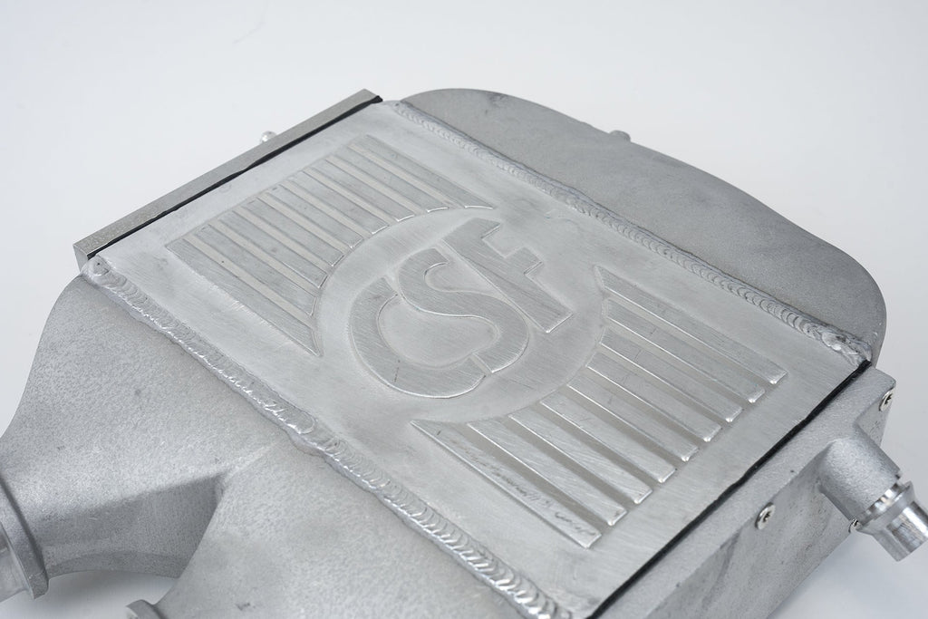 CSF #8082R F8X M3 / M4 / M2 Comp Top Mount Charge-Air-Cooler - Raw Finish