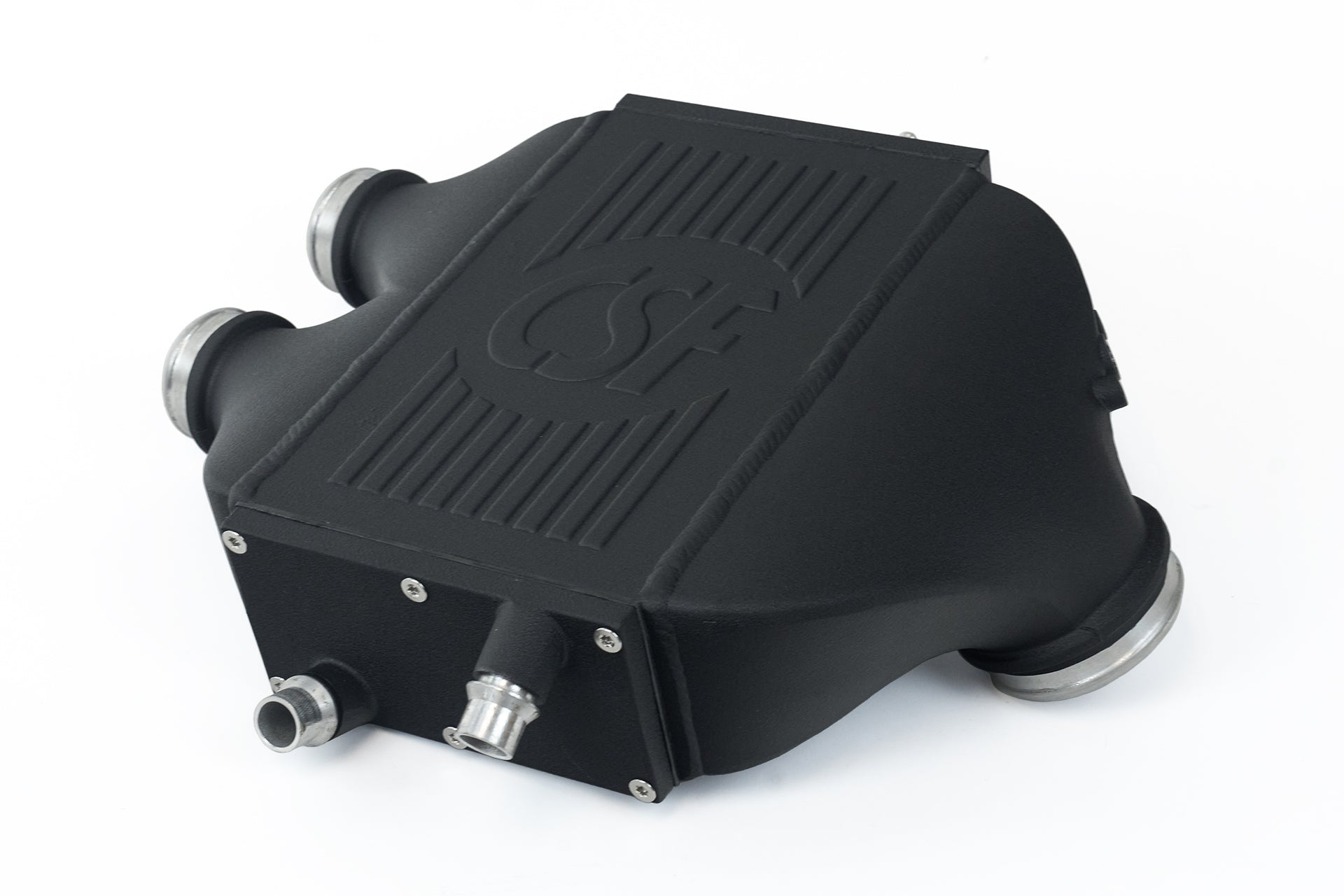 CSF #8082 F8X M3 / M4 / M2 Comp Top Mount Charge-Air-Cooler - Crinkle Black Finish