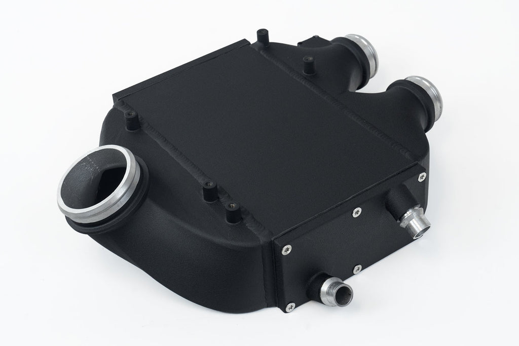 CSF #8082 F8X M3 / M4 / M2 Comp Top Mount Charge-Air-Cooler - Crinkle Black Finish