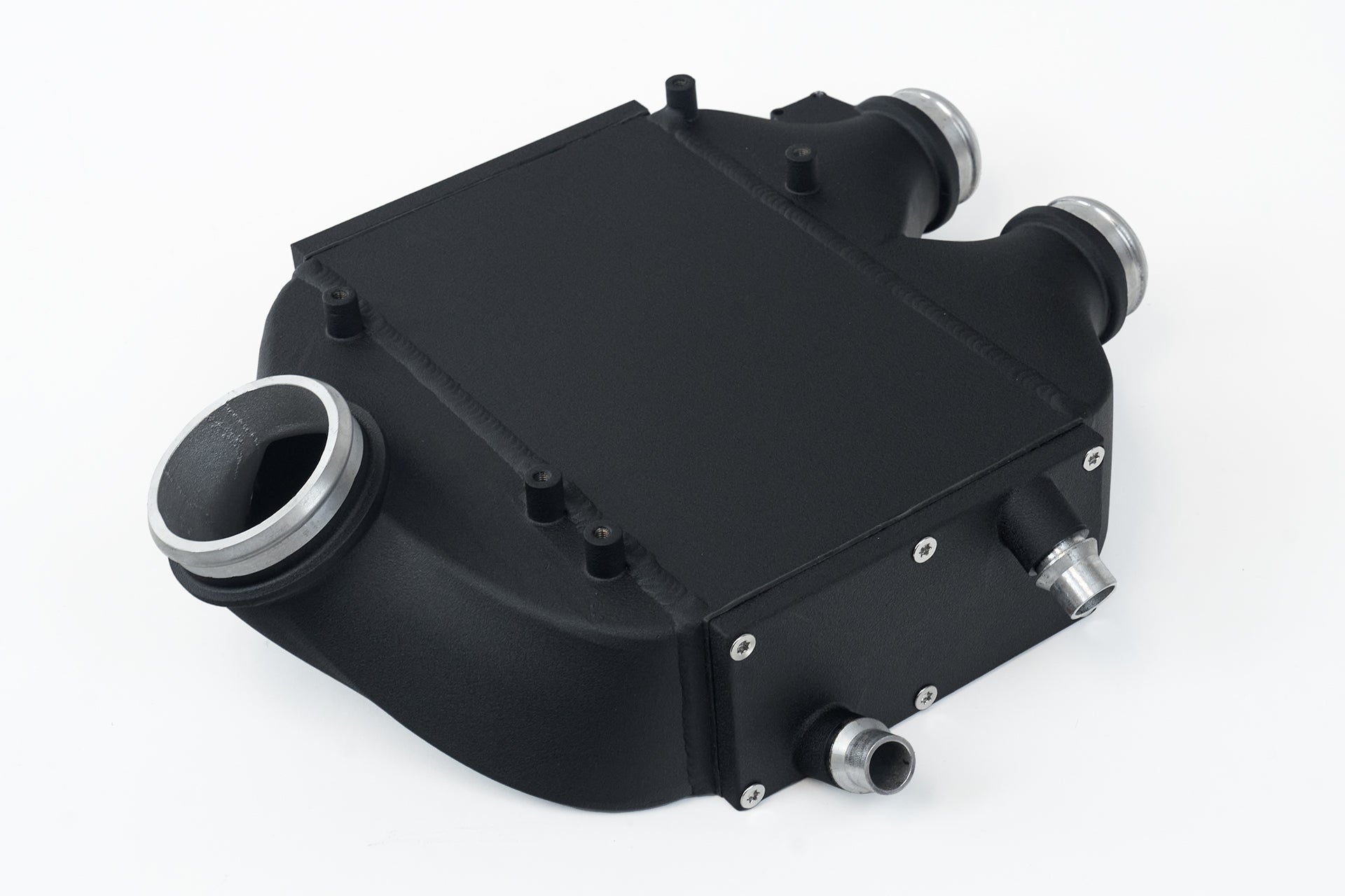 CSF #8082 F8X M3 / M4 / M2 Comp Top Mount Charge-Air-Cooler - Crinkle Black Finish