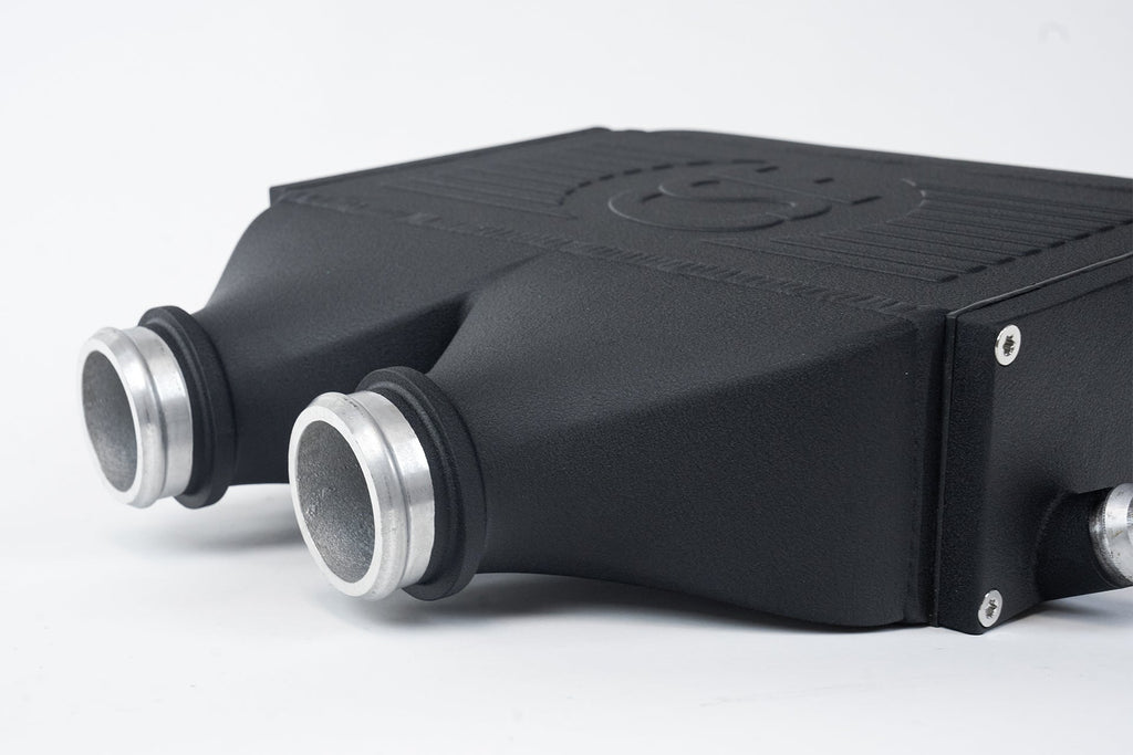 CSF #8082 F8X M3 / M4 / M2 Comp Top Mount Charge-Air-Cooler - Crinkle Black Finish