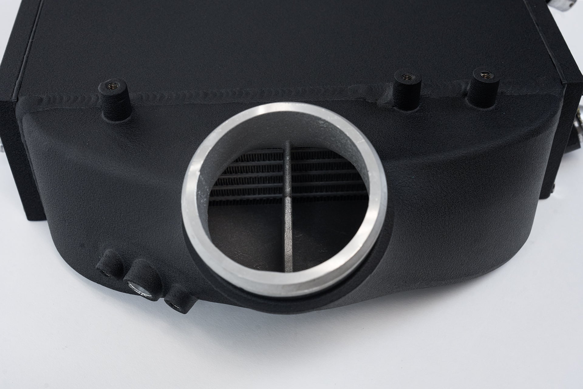 CSF #8082 F8X M3 / M4 / M2 Comp Top Mount Charge-Air-Cooler - Crinkle Black Finish