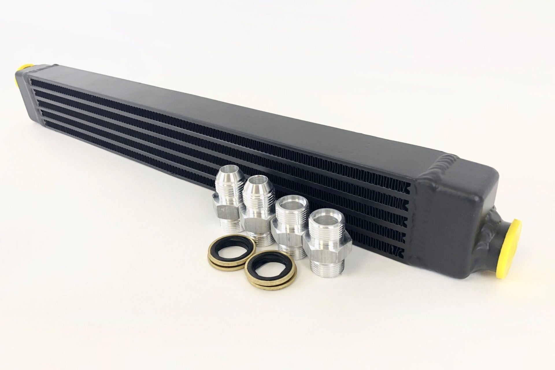 CSF #8092 BMW E30 Oil Cooler w/ fittings for OEM style and AN-10 male connections