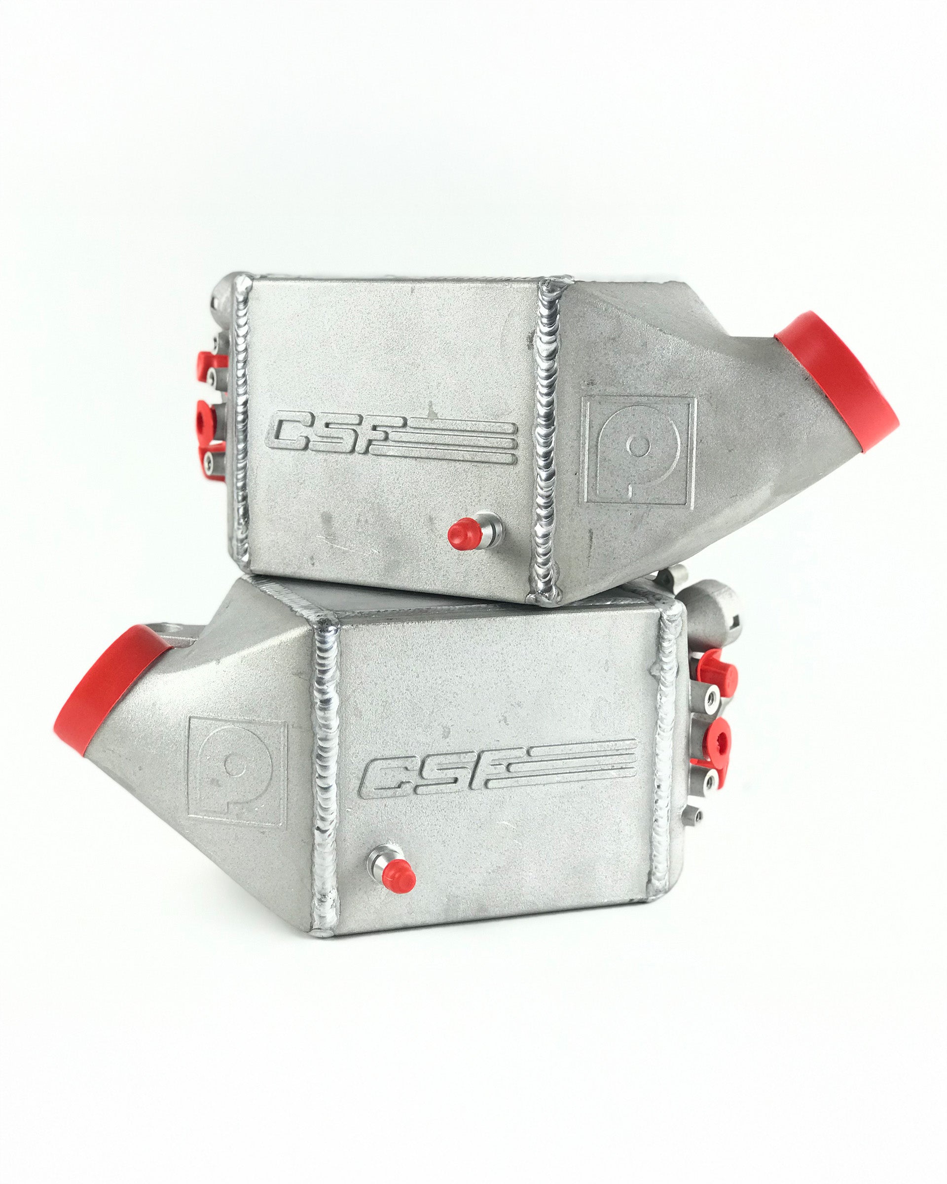 BMW F1X M5 & M6 Twin Charge-Air-Cooler Set - Raw Finish