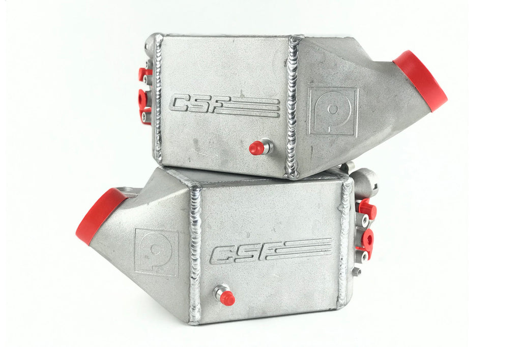 CSF #8109R BMW F1X M5 & M6 Twin Charge-Air-Cooler Set - Raw Finish