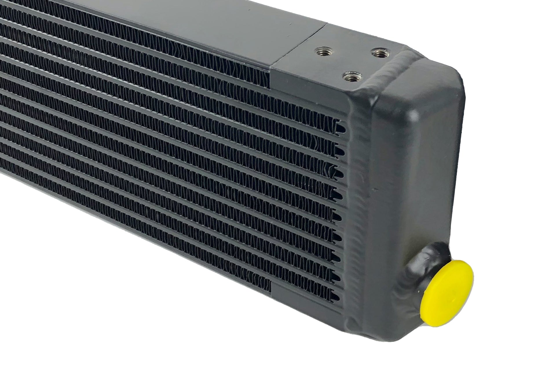CSF #8111 Universal Single-Pass Oil Cooler / IROC Porsche / M22x1.5 / 24L x 5.75H x 2.16W