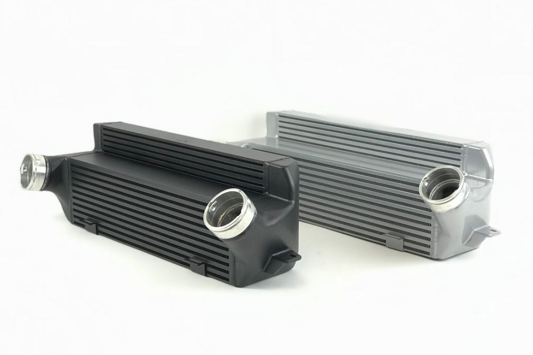 CSF #8127B BMW E8X/E9X N54/N55 High-Performance Stepped Core Intercooler - Black