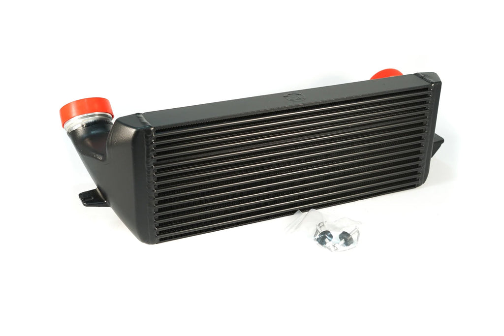 CSF #8127B BMW E8X/E9X N54/N55 High-Performance Stepped Core Intercooler - Black
