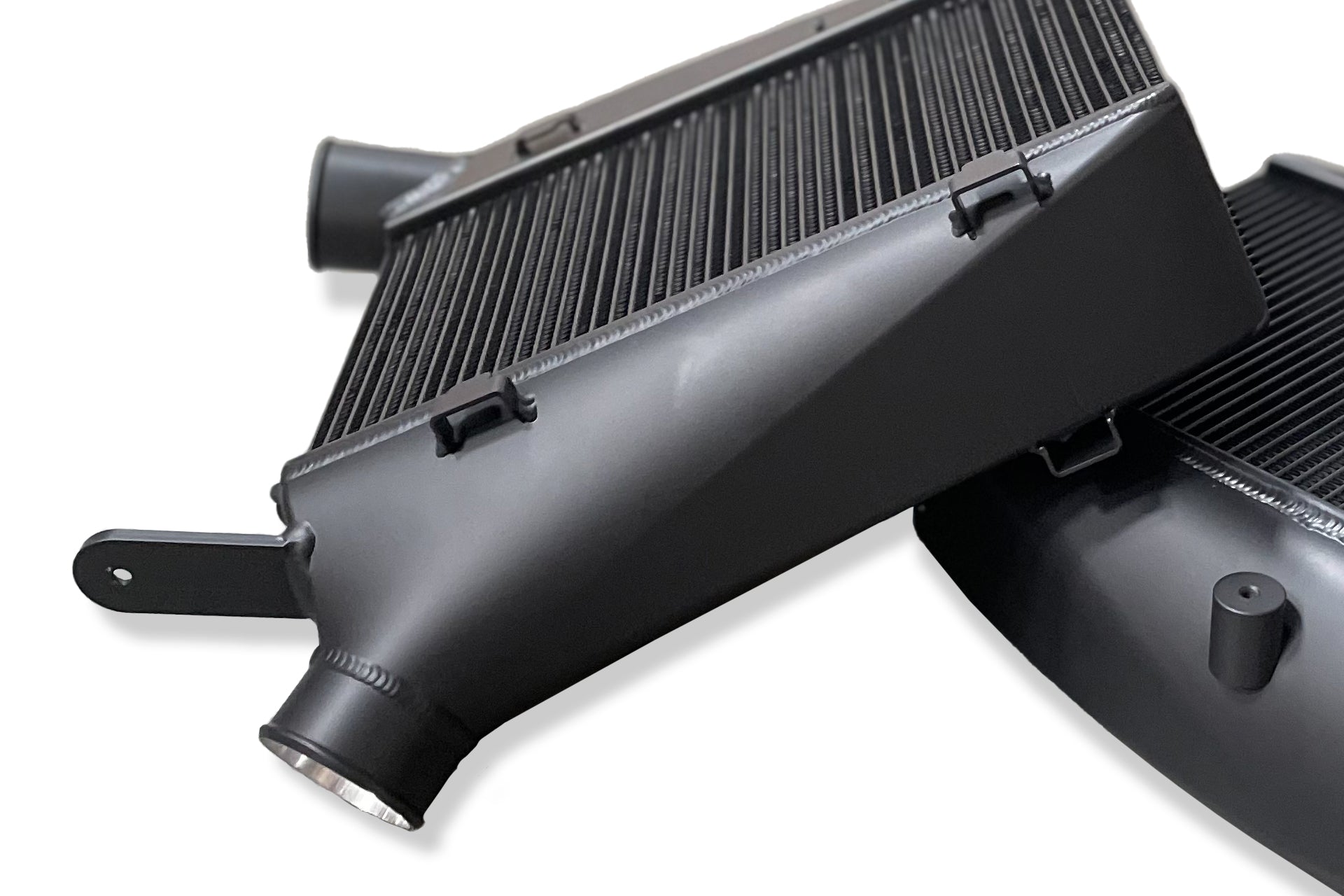 CSF #8194B Audi C8 RS6/RS7 High-Performance Twin Intercooler Set - Thermal Dispersion Black
