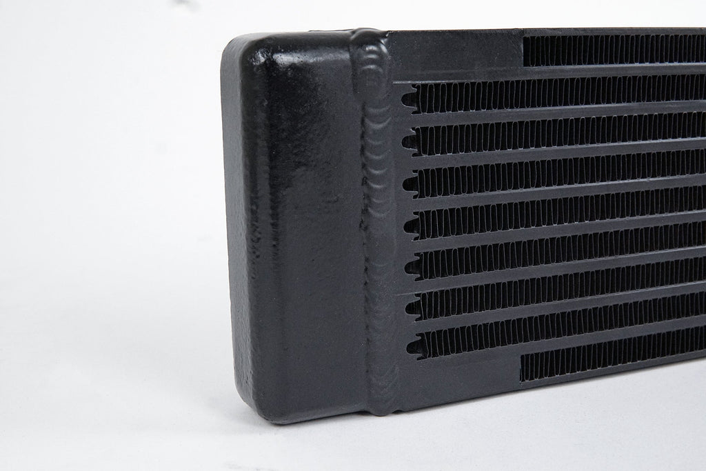 CSF #8201 Universal Dual-Pass Oil Cooler / RS Porsche / M22 x 1.5 / 22L x 4.75H x 2.16W