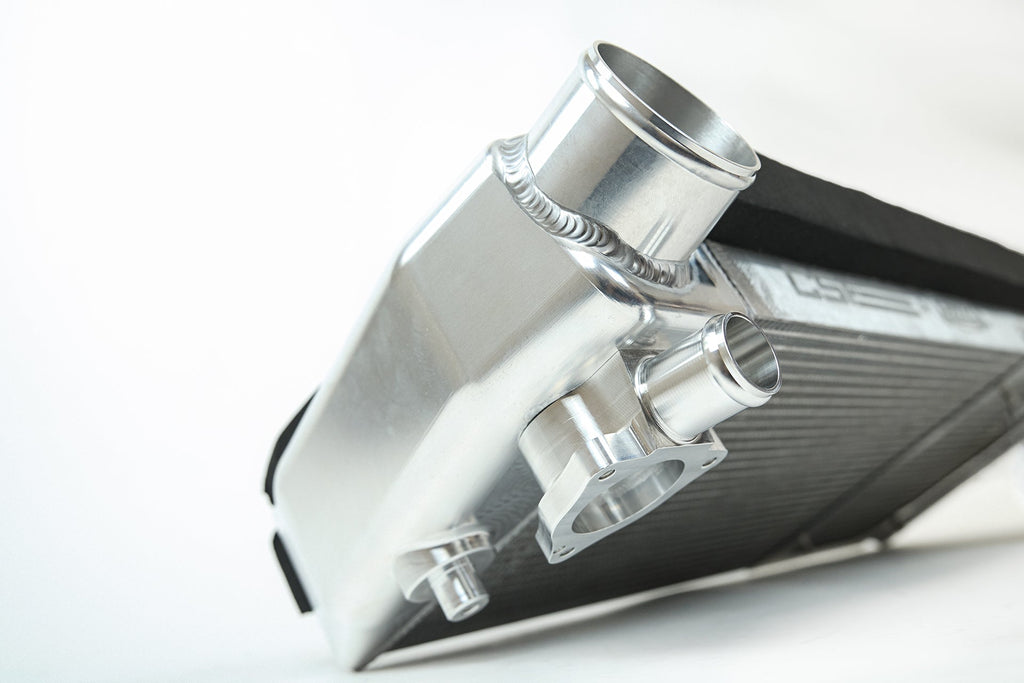CSF #8210 Ferrari 488 / Pista / F8 Twin Intercooler Set - Raw Billet