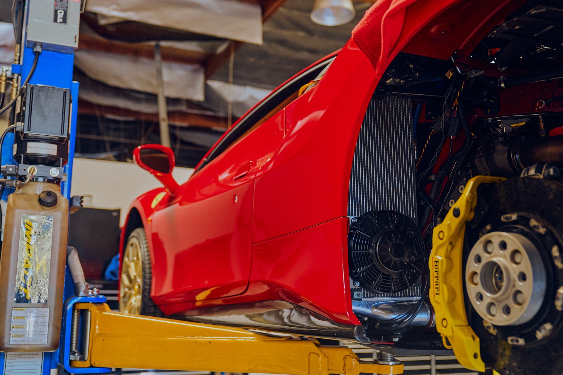 CSF #8210 Ferrari 488 / Pista / F8 Twin Intercooler Set - Raw Billet