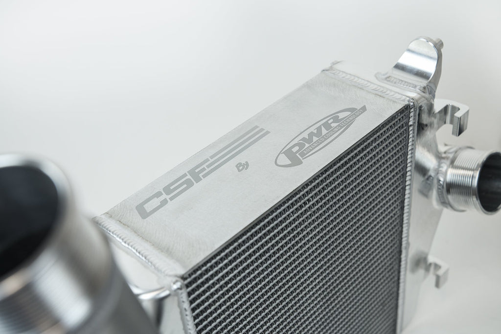 CSF #8211R Lamborghini Urus / Audi RS Q8 Twin Intercooler Set - Raw Billet